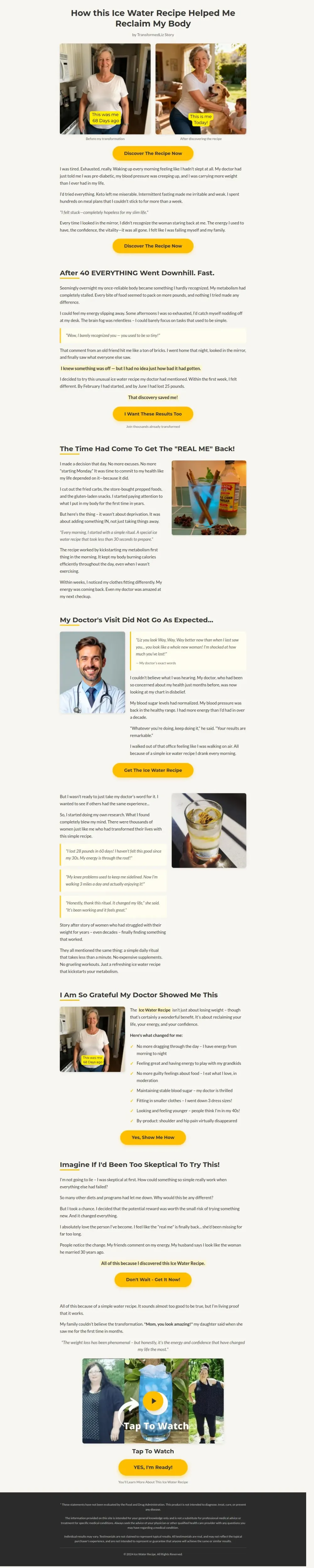 Body Sculpting & Weight Management Landing Page